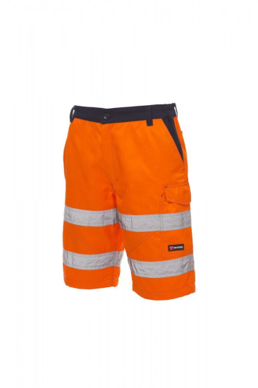 WERKBROEK KORT FHB THEO 130530 1220 ANTRACIET MET ZWARTE ACCENTEN