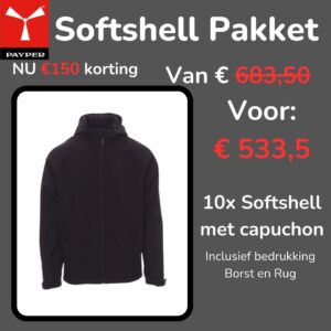 Payper softshell Pakket